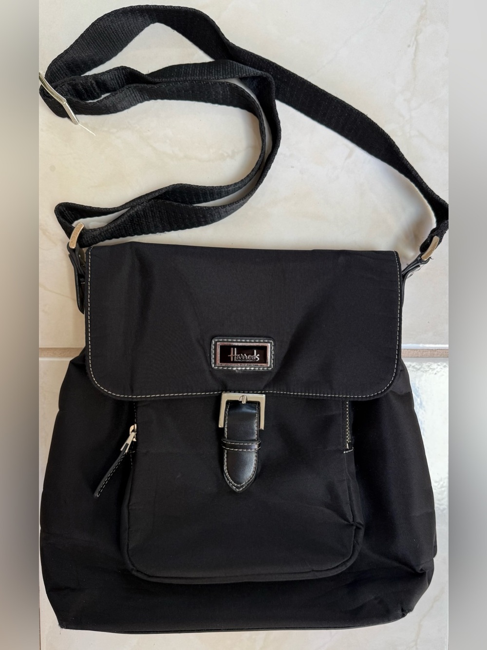 Harrods Black Crossbody Bag
